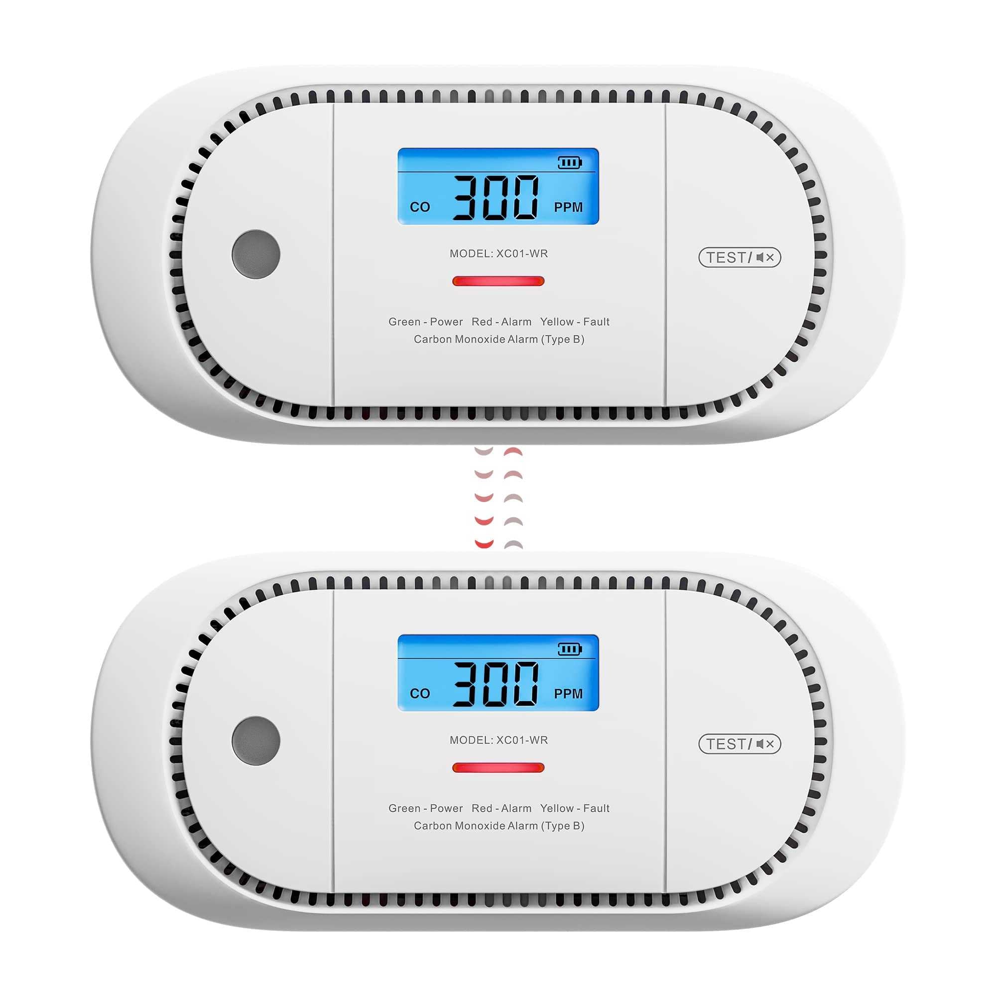 X-Sense XC01-WR Drahtlose Verbundene Kohlenmonoxid-Melder 2er Set - Ultimativer Schutz und Konnektivität für Ihr Zuhause Mesch Shop X-Sense XC01-WR Drahtlose Verbundene Kohlenmonoxid-Melder 2er Set - Ultimativer Schutz und Konnektivität für Ihr Zuhause Mesch Shop